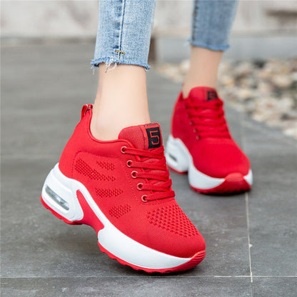 Women's Breathable Mesh Platform Sneakers