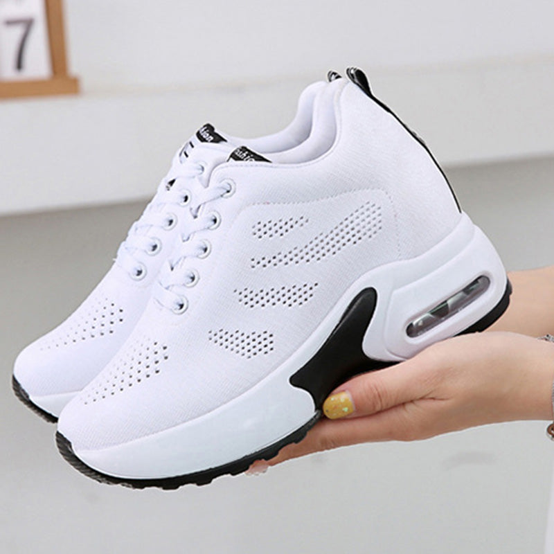 Women's Breathable Mesh Platform Sneakers