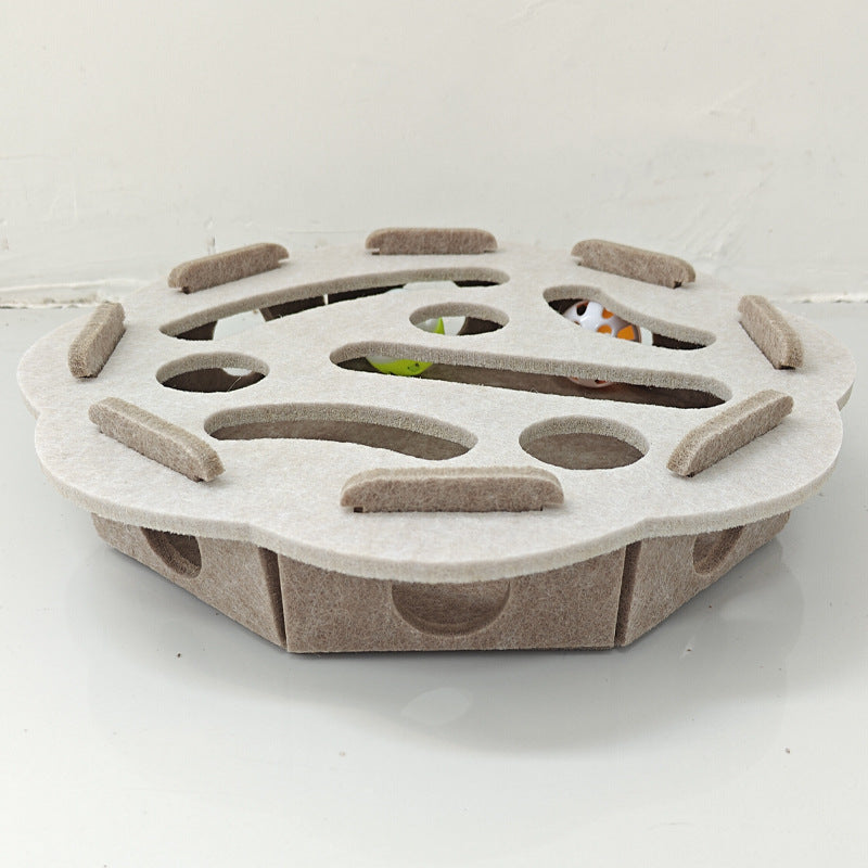 🔥Hot Sale Offers-Interactive Felt Maze Toy for Cats