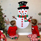 DIY Felt Christmas Snowman Decor Kit for Kids