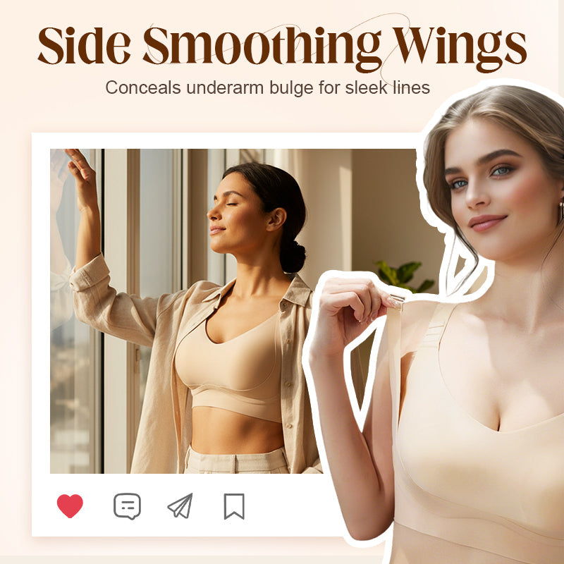 🌟Buy More Save More⚡Anti-Sag Full Coverage Wireless Support Bra