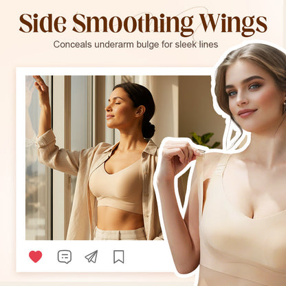 🌟Buy More Save More⚡Anti-Sag Full Coverage Wireless Support Bra