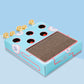 3-in-1 Interactive Whack-A-Mole Cat Scratcher Toy