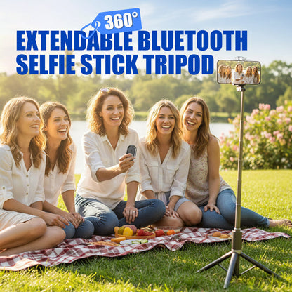 Extendable Bluetooth Selfie Stick Tripod