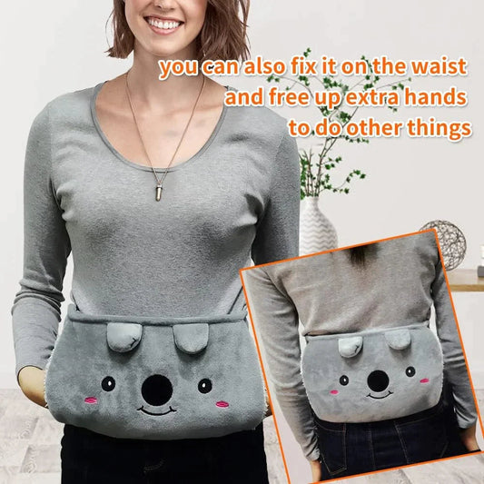 📢📢70 % OFF !!🎅Plush Hot Water Bottle Belt For Refilling