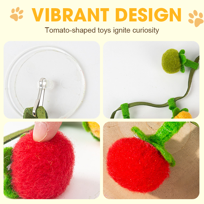 📢📢HOT SALE 50% OFF!!!✨Interactive Fruit-Shaped Catnip Toy String