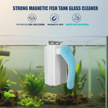 🎁 Hot Sale 50% OFF 🔥Strong Magnetic Fish Tank Glass Cleaner