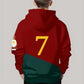 Boys’ Sports Jersey Style Hooded Sweatshirt