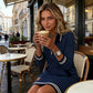 Women’s Fashion Collared Long-Sleeve Dress