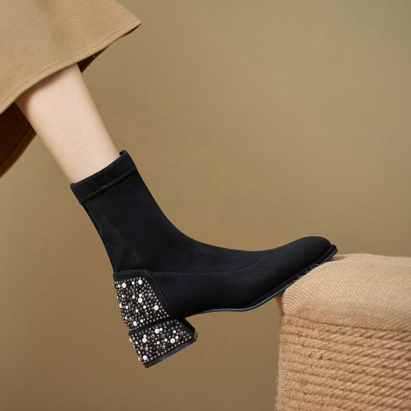 📣Save Up to [60%] Off!🔥Women’s Stylish & Elegant Shiny Boots