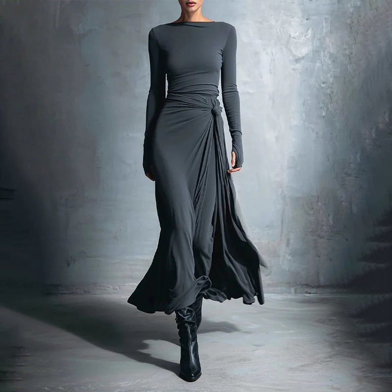 Women’s High-Waist A-Line Maxi Dress | Effortless Everyday Elegance