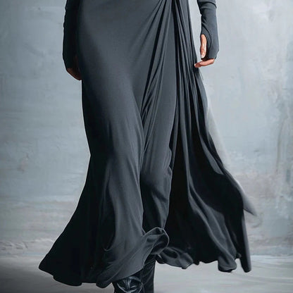Women’s High-Waist A-Line Maxi Dress | Effortless Everyday Elegance