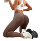Ribbed High-Waist Scrunch Butt Leggings | Sculpt & Lift