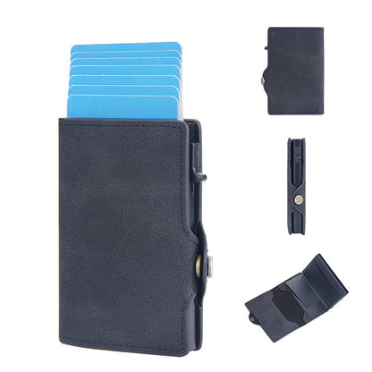 Pop-Up Card Holder with Anti-Degaussing Technology