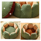 Cozy Cactus Petal-Shaped Pet Bed