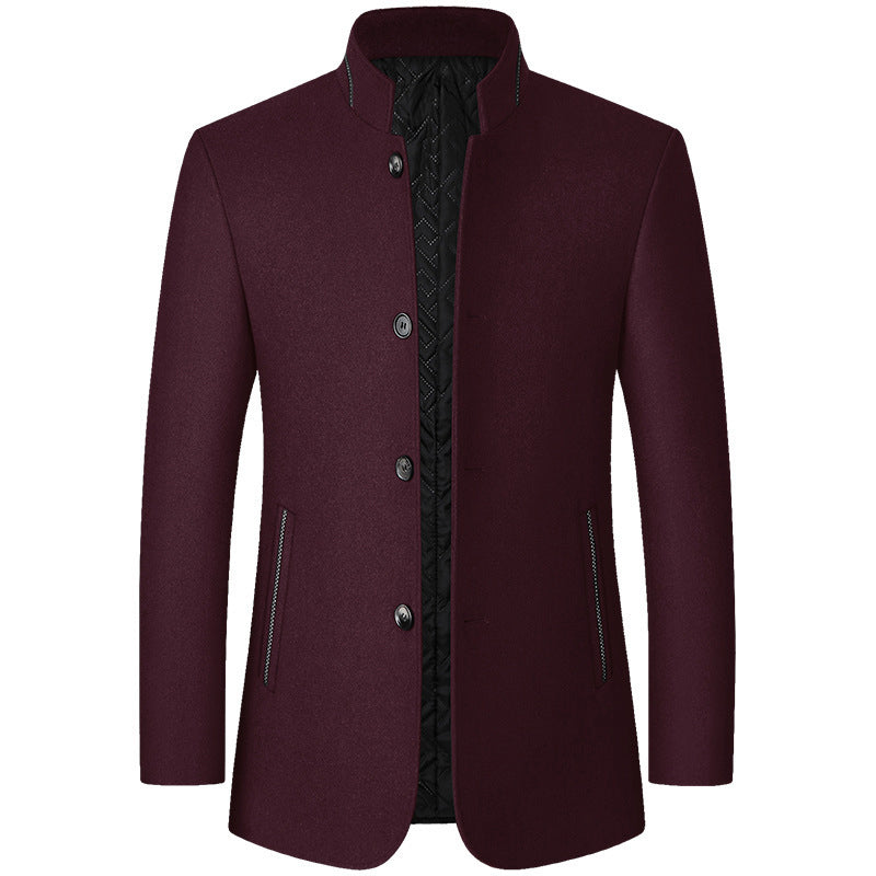 ⏳Limited-time 61% Off⏰Men's Classic Stand Collar Jacket🧥