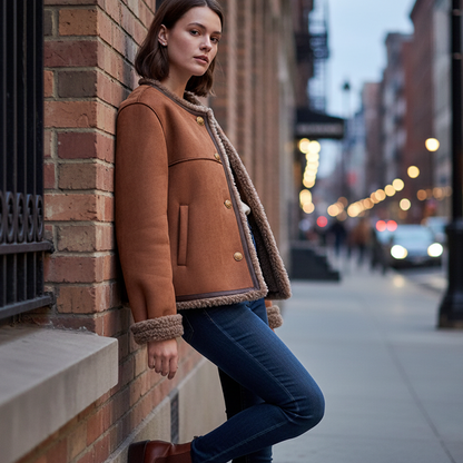 📢📢Hot Deals🔥Women's Winter Button-Up Cropped Jacket✈️Free Shipping & Dispatch within 24 hours⚡