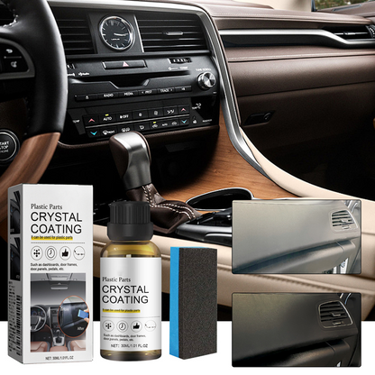 Plastics Parts Crystal Coating With Sponge