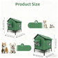 All-Weather Elevated Outdoor Cat House