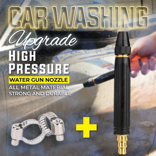 🔥💦🚗High-Pressure Car Washing Nozzle🏡Watering Plants & Vegetables, Powerful Boosting Hose Nozzle