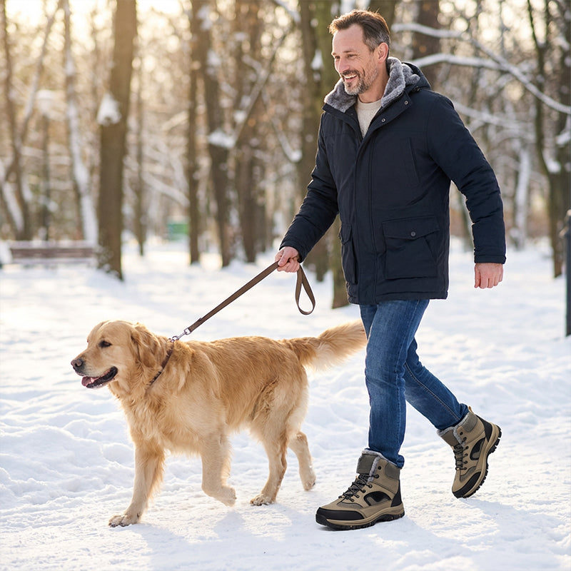 Insulated Outdoor Hiking Boots for Men