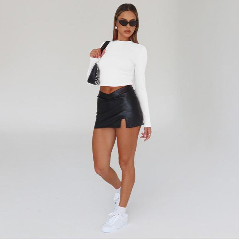 🎁2026 New Arrivals 50% OFF💥Women's Slim Fit Crop Top Set