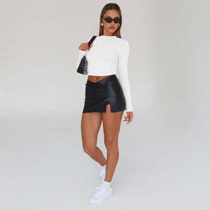 🎁2026 New Arrivals 50% OFF💥Women's Slim Fit Crop Top Set