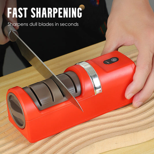 📢📢50%  OFF !! ⏰Automatic Kitchen Knife Sharpener