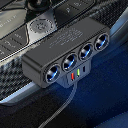 📢📢Hot Sale Offers🔥7-in-1 Cigarette Lighter Adapter -120W Power!⚡