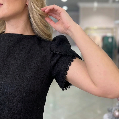 🎁2026 New Arrivals💥Elegant Short Sleeve A-Line Dress
