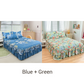 🛏️40% OFF NOW! 🎀 3-Piece Ruffled Bed Skirt Set – Elegant Design, Easy Fit & Complete Coverage 🛌
