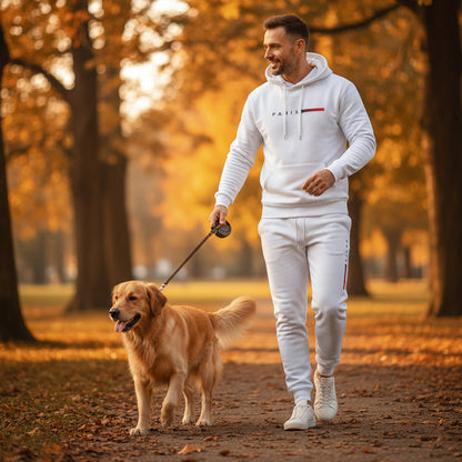 Men's Hooded Tracksuit Set