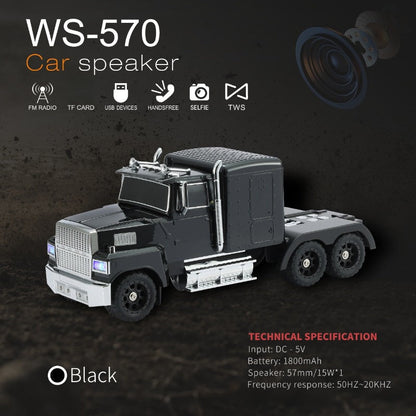 🔥2026 Hot Sale🔥Truck Model Bluetooth Speaker
