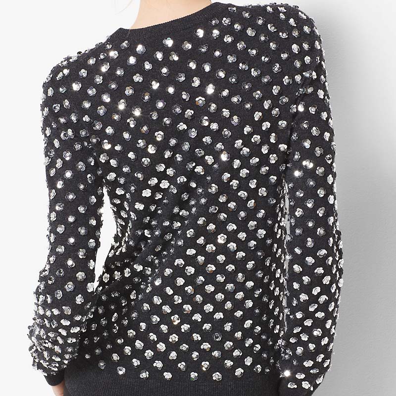 Women's Studded Crewneck Sweatshirt