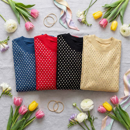 Women's Studded Crewneck Sweatshirt