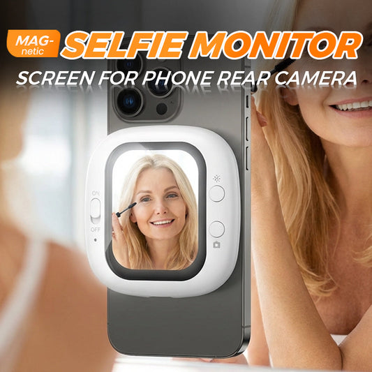 Magnetic Selfie Monitor Screen for Phone Rear Camera