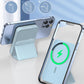 ✨ Mini Foldable Wireless Magnetic Power Bank with Stand! 🧲📱