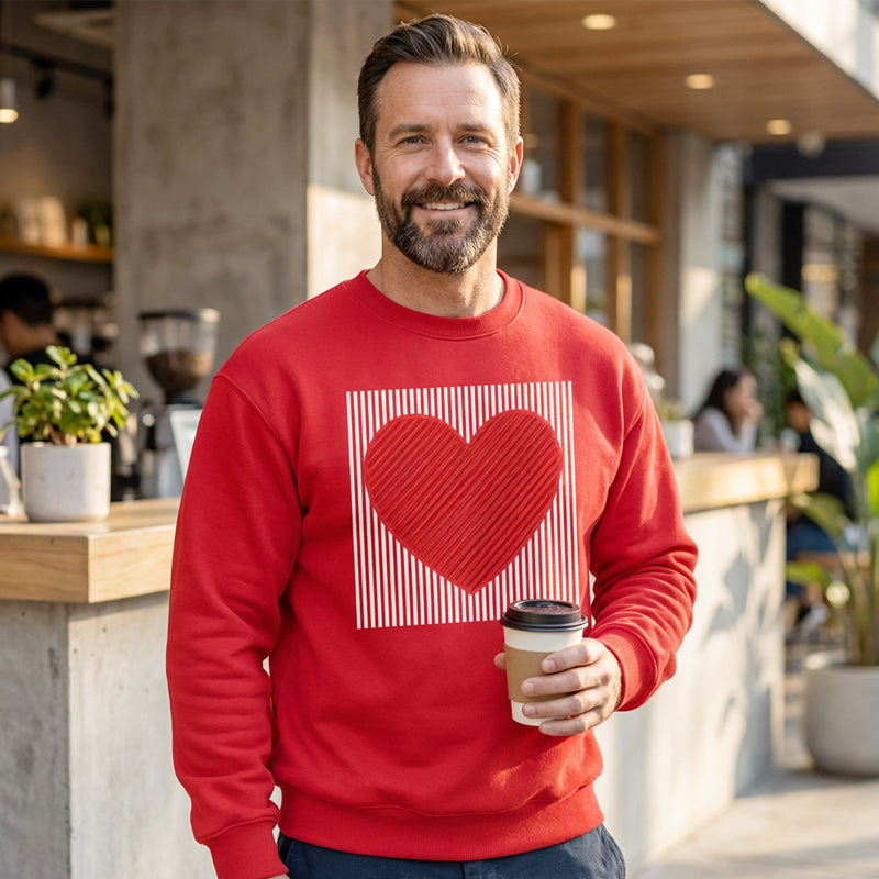 Unisex Casual Crewneck Sweatshirt