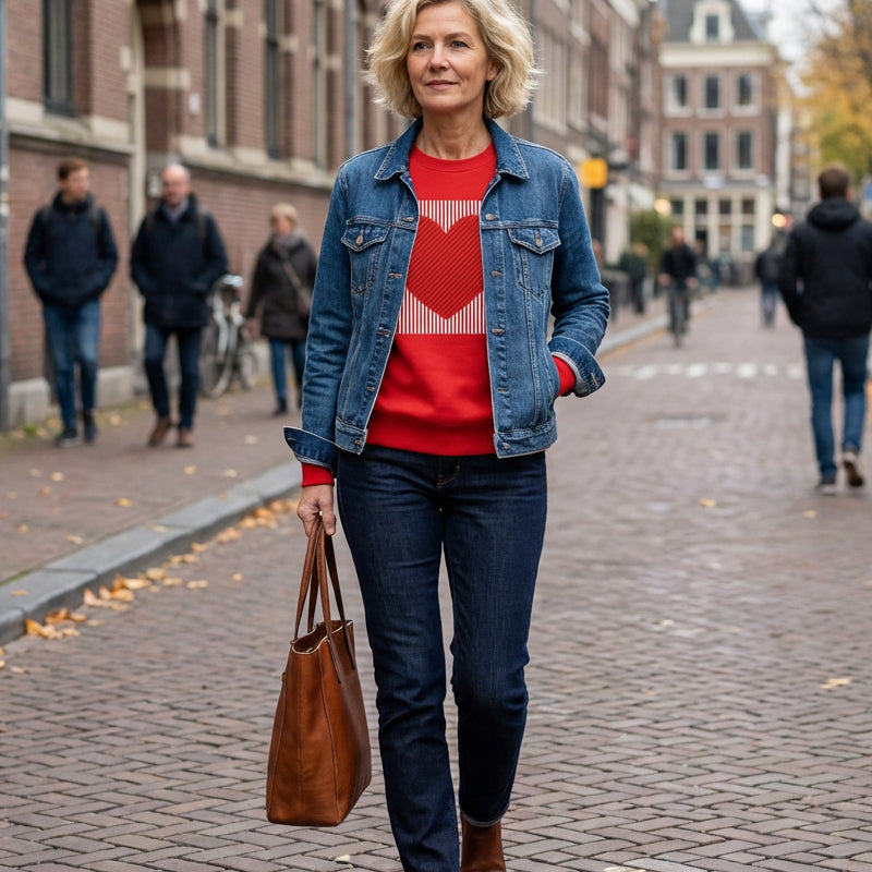 Unisex Casual Crewneck Sweatshirt