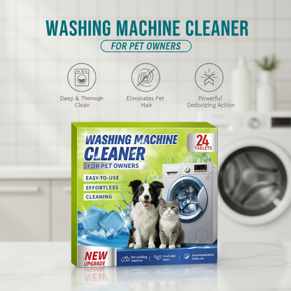 Washing Machine Cleaner Tablets for Pet Owners