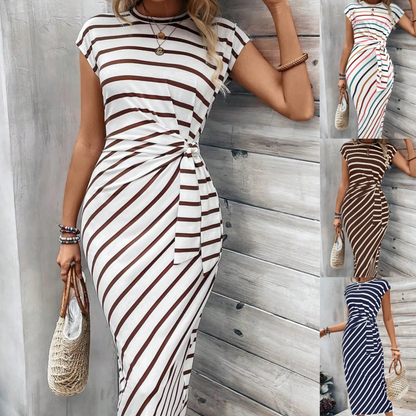 Women's Elegant Tie Waist Dress