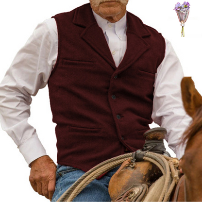Men's Slim Fit Casual Business Vest