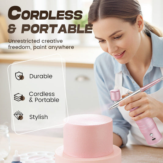 📢📢50% OFF !!!🎨Cordless Airbrush Set for Diverse Applications