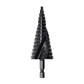 HSS Spiral Step Drill Bit 5-Piece Set