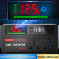 200W Car Power Inverter with USB & Type-C Ports