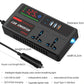 200W Car Power Inverter with USB & Type-C Ports