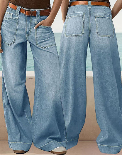 👖New Arrival Hot Sale - 50% OFF🔥🥳50K+ SOLD!💥Women's High-Waist Wide-Leg Jeans