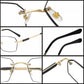 🥳2026 HOT SALE🥳💞50K+ SOLD!🔥Ultra-lightweight Geometric Shape Reading Glasses