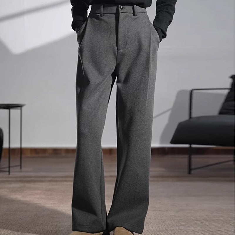 🔥 New for 2026✨Men’s Loose-Fit Formal Trousers – Vintage-Style Pleated Design