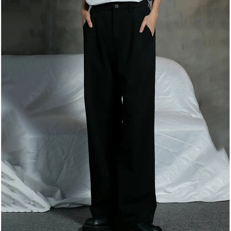 🔥 New for 2026✨Men’s Loose-Fit Formal Trousers – Vintage-Style Pleated Design